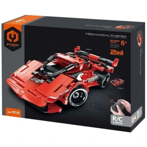 SUNMAN İM. MASTER NO.8025 UZAKTAN KUMANDALI R/C 2.4GHz SÜPER ARABA KIRMIZI 2IN1 LEGO YAPIM SETİ 351 PARÇA 6+