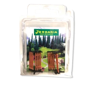 JORDANIA PLASTİK BANK KAHVERENGİ 1/50 2Lİ