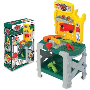 CARS TAMİR SETİ POWER TOOL BENCH BÜYÜK MASALI 33 PARÇA DEDE- 03033