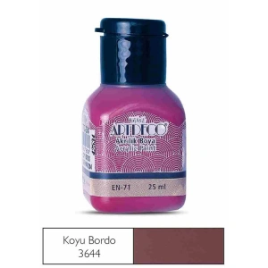 ARTDECO AKRİLİK BOYA 25 ML. KOYU BORDO 070A-3644