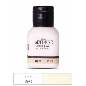 ARTDECO AKRİLİK BOYA 25 ML. KREM Y-070A-3646