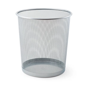 MAS 854 ÇÖP KOVASI METAL TAM DELİKLİ AÇIK GRİ