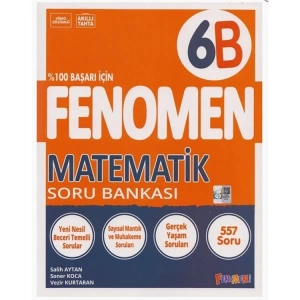FENOMEN 6. SINIF  MATEMATİK B SORU BANKASI