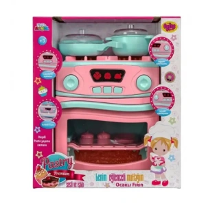 OYDAŞ LITTLE ANGEL 02609 SESLİ VE IŞIKLI PİLLİ BÜYÜK OCAKLI FIRIN SETİ