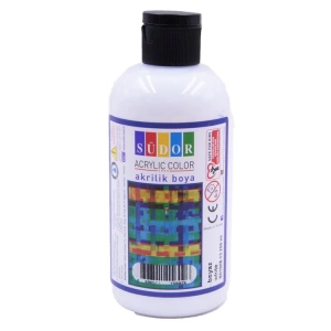 SÜDOR SD1008-13 AKRİLİK BOYA 250 ML BEYAZ