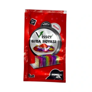 VİSSER GIDA BOYASI TOZ 9GR. KIRMIZI