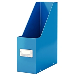 LEITZ WOW  L-6047 KARTON KUTU KLASÖR MAGAZİNLİK METALİK MAVİ