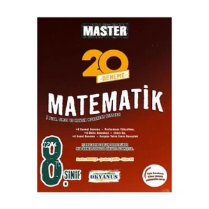 OKYANUS 8. SINIF MASTER MATEMATİK 20 DENEME