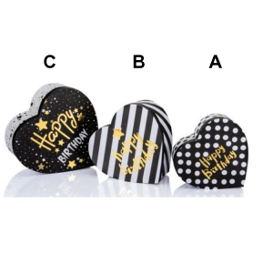 GIPTA WISH KALP HEDİYE KUTUSU BX1074 B 190x200x85 mm