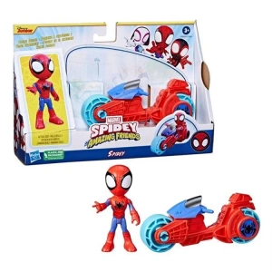 MARVEL SPIDEY AMAZING FRIENDS F6777/F7459 MOTORSİKLET VE FİGÜR 3+