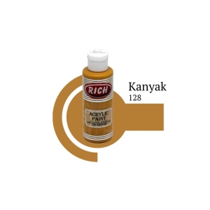 RİCH AKR-120-128 AKRİLİK BOYA 120 CC KANYAK