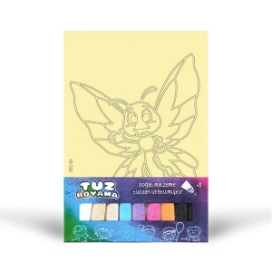 ARTİKEL TUZ BOYAMA SETİ POŞETLİ KELEBEK KB-082