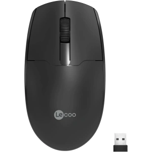LENOVO LECOO WS204 1200 DPI 3 TUŞLU KABLOSUZ SİYAH MOUSE