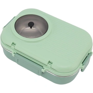 VAGONLİFE PASLANMAZ ÇELİK BÖLMELİ YEMEK KABI - LUNCH BOX  BL70010 900 ML YEŞİL