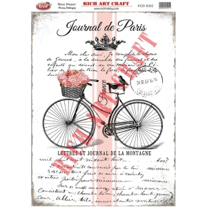 RİCH 8302 PİRİNÇ DEKOPAJ KAĞIDI