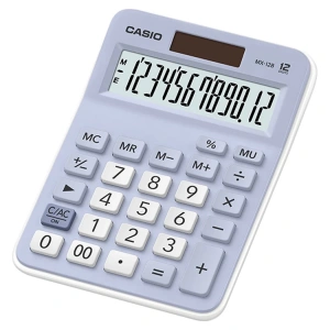 CASIO MX-12B-LB 12 HANE MASAÜSTÜ HESAP MAKİNESİ - MAVİ