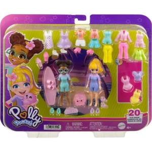 MATTEL HNF61/HRD61 POLLY POCKET FARKLI MODA AKSESUARLARI OYUN SETİ  4+