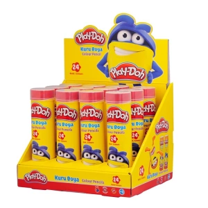 PLAY-DOH TÜP KURUBOYA KALEMİ 24 RENK PLAY-KU007