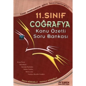 ESEN 11. SINIF COĞRAFYA KONU ÖZETLİ SORU BANKASI