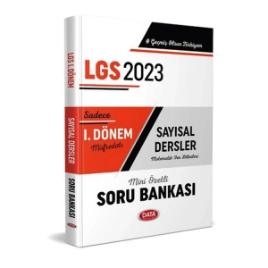 DATA 8. SINIF LGS 2023  1. DÖNEM SAYISAL SORU BANKASI