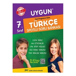 SADIK UYGUN YAYINLARI 7. SINIF TÜRKÇE SORU BANKASI