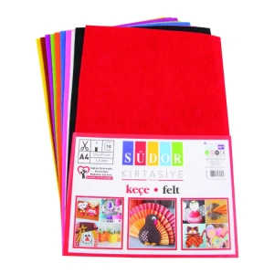 SÜDOR SK03 KEÇE 20X30 CM 10 RENK 250 G