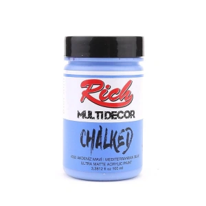 RİCH MDC-100-4552 MULTİ DECOR CHALKED 100 CC AKDENİZ MAVİ