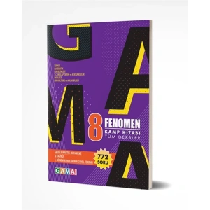 GAMA 8. SINIF FENOMEN TÜM DERSLER KAMP KİTABI