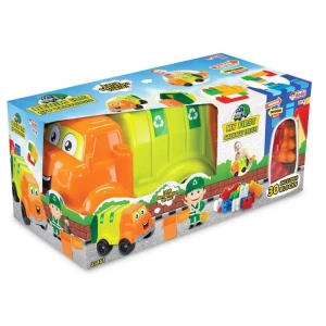 DEDE-03249 KUTULU İLK ÇÖP KAMYONUM BLOKLU 30 PARÇA