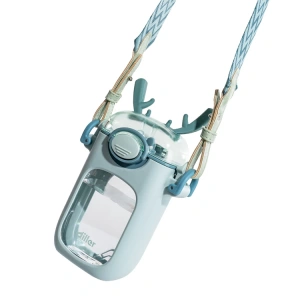 VAGONLİFE DILLER PİPETLİ MATARA  T-4014 400ML TURKUAZ