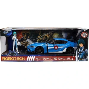 SİMBA JADA 3255051 ROBOTECH 1:24 MAX STERLING 2020 TOYOTA SUPRA  DIE CAST FİGÜR METAL ARABA 8+