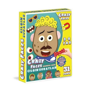 DİYTOY MANYETİK TAMAMLAMA CF2472 ÇILGIN SURATLAR PATATES KAFA 31 prç.