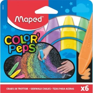 MAPED 936010 DIŞ MEKAN-YER TEBEŞİRİ RENKLİ