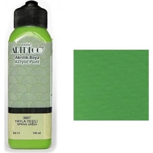 ARTDECO AKRİLİK BOYA 140 ML. YAYLA YEŞİLİ