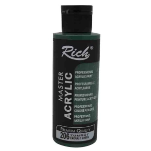 RİCH AKR-120-206 AKRİLİK BOYA 120 CC ZÜMRÜT