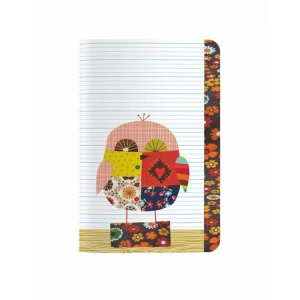 DEFFTER 64981-5 10.5x17 CAROLIN BOOK M / PATCH BIRD DEFTER ÇİZGİSİZ