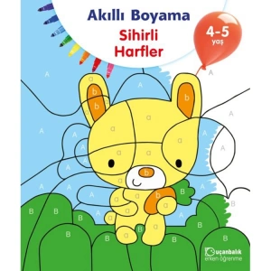 AKILLI BOYAMA - SİHİRLİ HARFLER 4-5 YAŞ