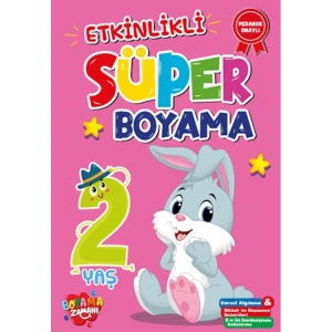 ETKİNLİKLİ SÜPER BOYAMA 2 YAŞ