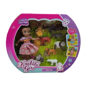 MEGA BLD225 KAİBİBİ VAHŞİ HAYVANLAR OYUN SETİ 3+