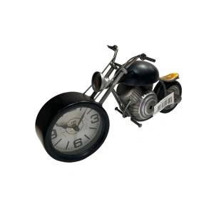 KAKOSAN MOTORSİKLET FİGÜRLÜ ANTİK MASA SAATİ NO:093-2