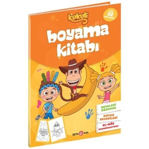 BETA KİDS -KUKULİ BOYAMA KİTABI