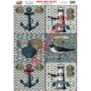 RİCH 8287 PİRİNÇ DEKOPAJ KAĞIDI