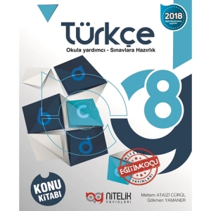 NİTELİK 8. SINIF TÜRKÇE KONU KİTABI