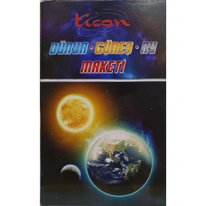 TİCON 339138 DÜNYA- GÜNEŞ - AY MAKETİ