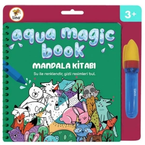 LİNO TFL-1003 AQUA MAGIC BOOK MANDALA (SİHİRLİ BOYAMA KİTABI)