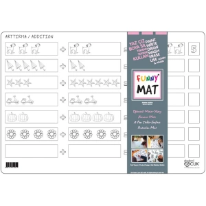 AKADEMİ ÇOCUK - FUNNY MAT - ARTTIRMA  48x33,5cm