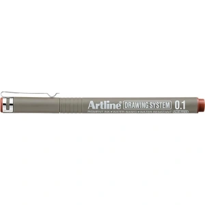 ARTLINE 231 DRAWİNG SYSTEM ÇİZİM KALEMİ 0.1 mm SEPİA