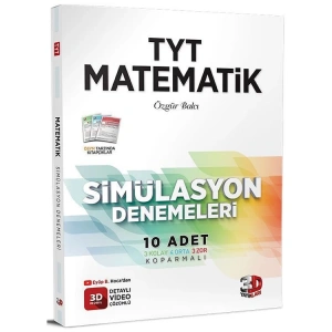 3D TYT MATEMATİK SİMÜLASYON 10LU DENEMELERİ - 2023
