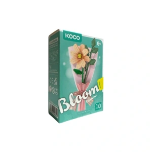 SUNMAN KOCO NO.01034 BLOOM BOUTIQUE FLOWER SERİSİ 10- BUKET ÇİÇEK LEGO YAPIM SETİ 156 PARÇA 6+