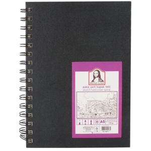 SÜDOR MN07-5 ESKİZ SERT KAPAK SPİRALLİ DEFTER A5 100 GR 80yp